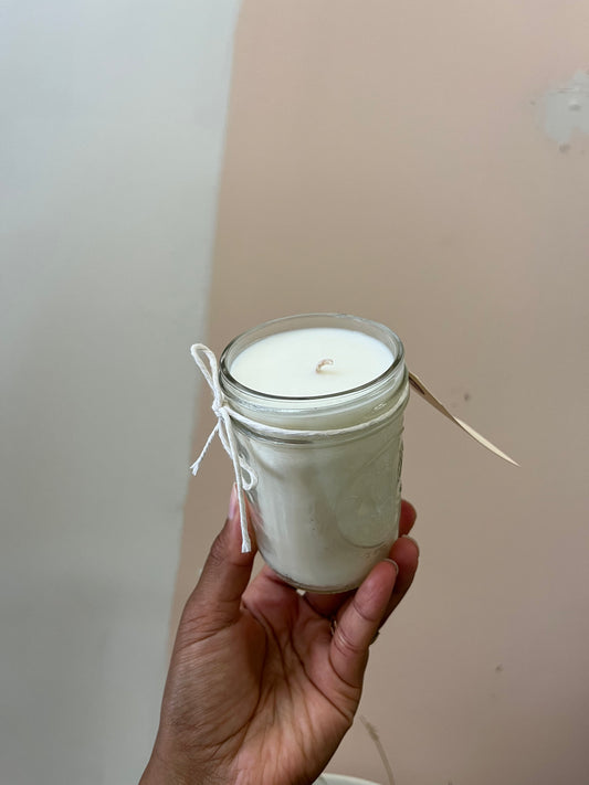 Citronella Mason Jar Candle