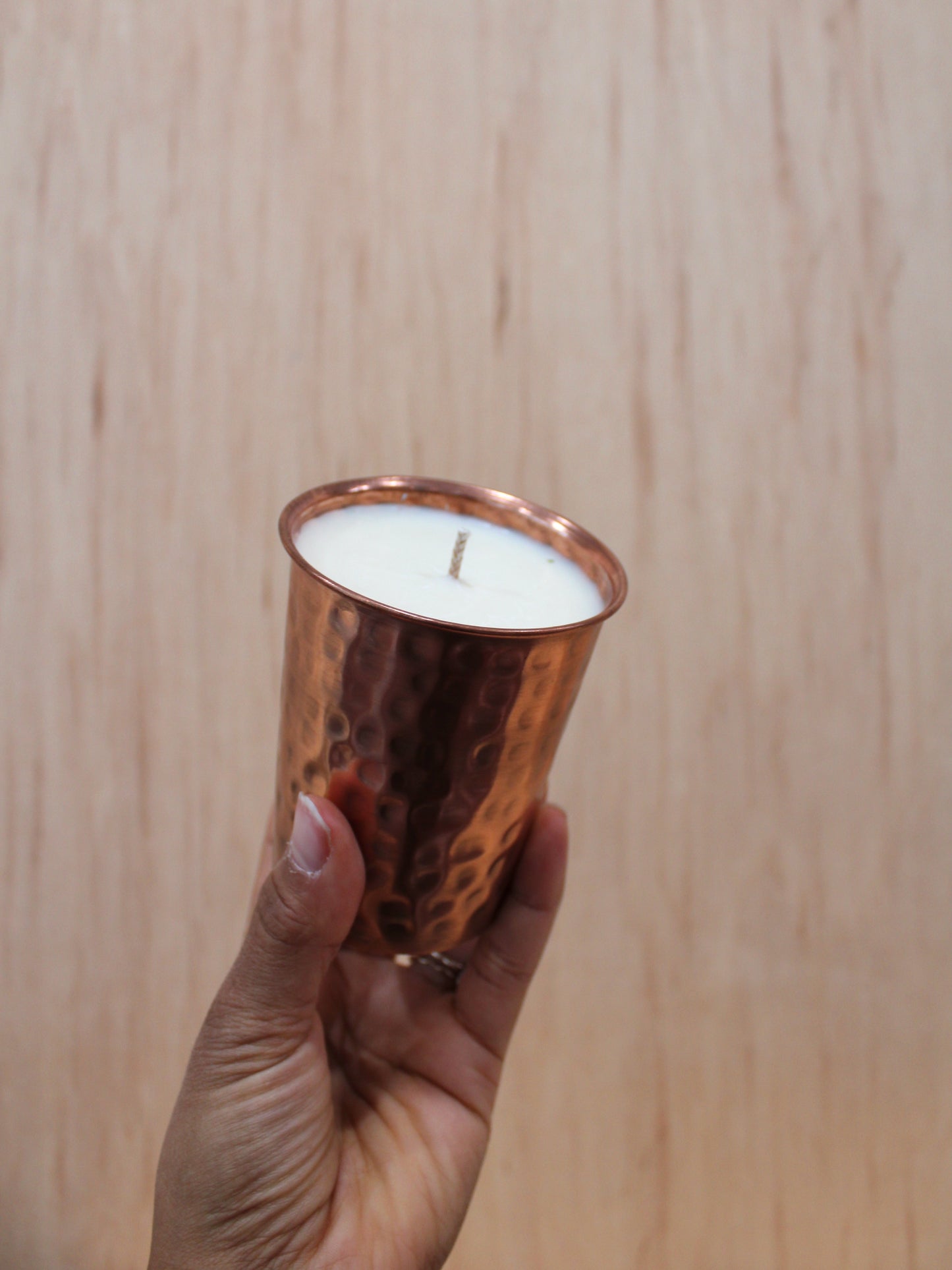 Cinnamon Spice Copper Cup Candle