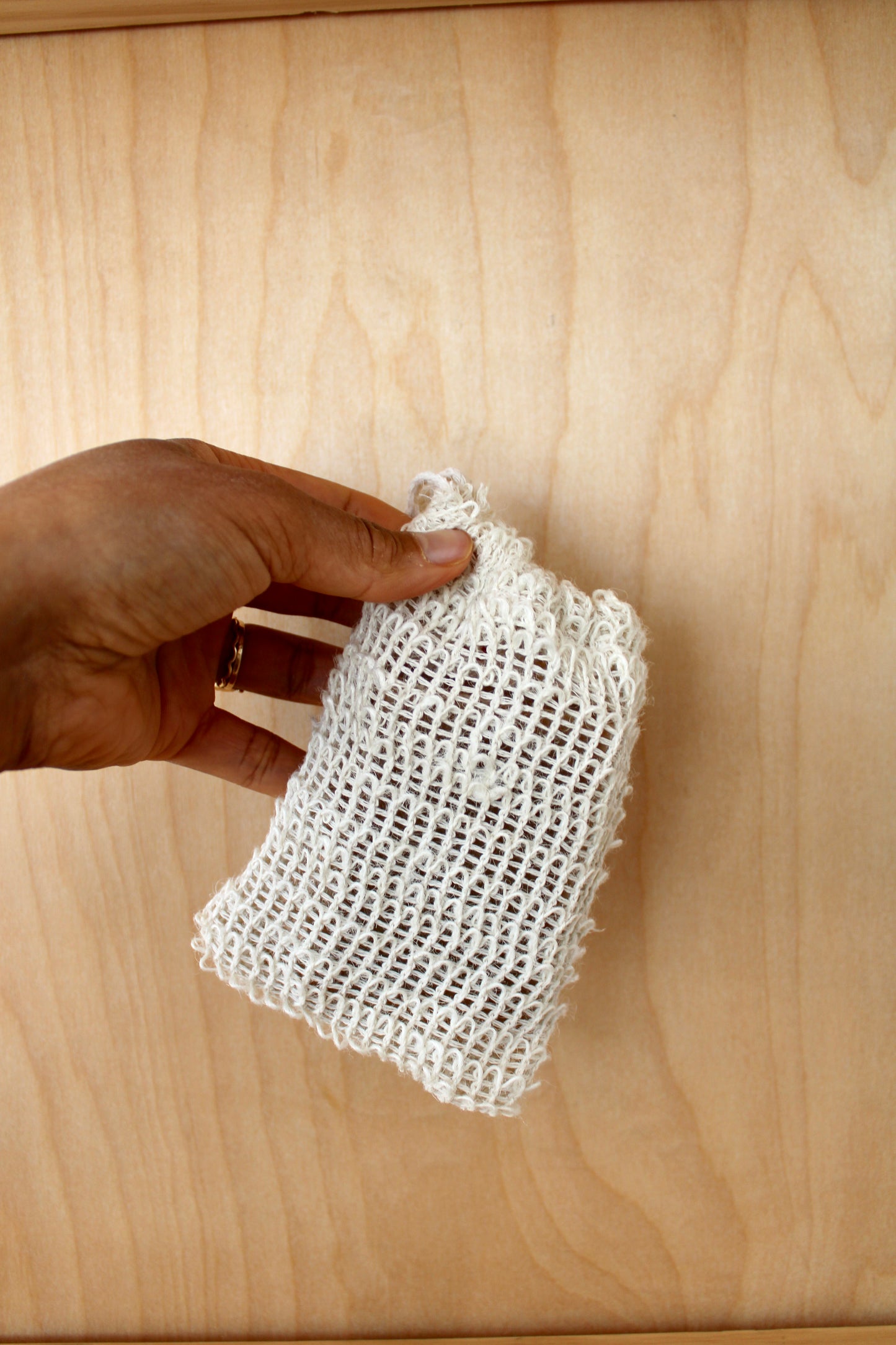 Sisal Soap Saver Pouch