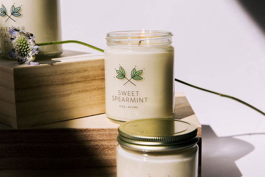 Sweet Spearmint Soy Wax Candle