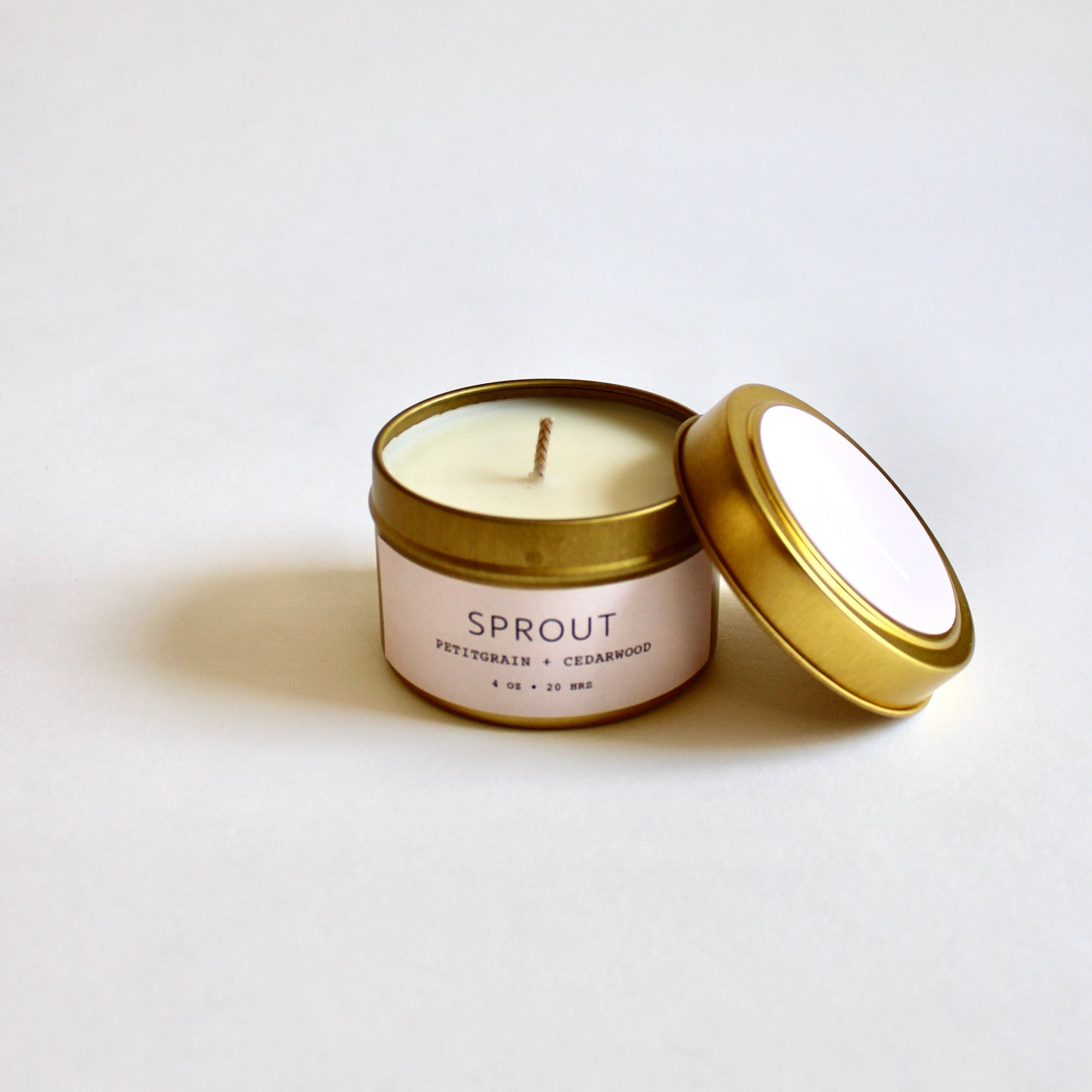 Sprout Candle Tin