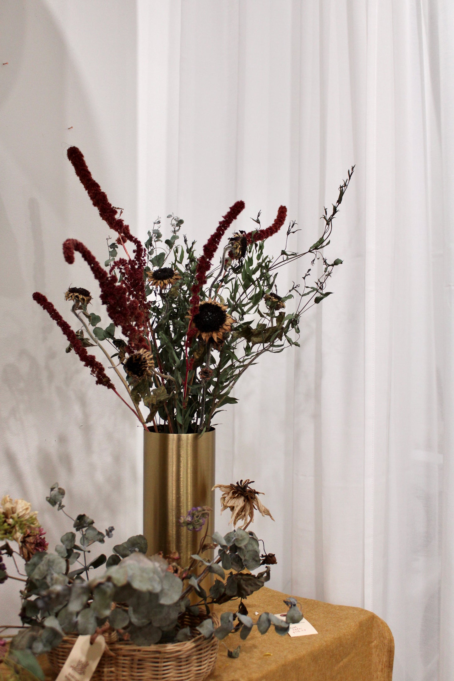 Tall Girl Dried Flower Arrangement
