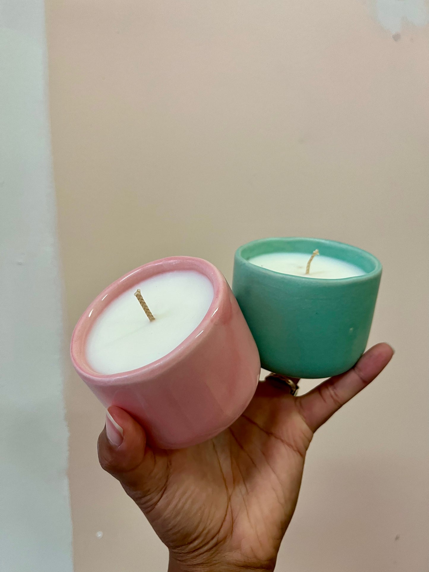 Ceramic Cup Candle