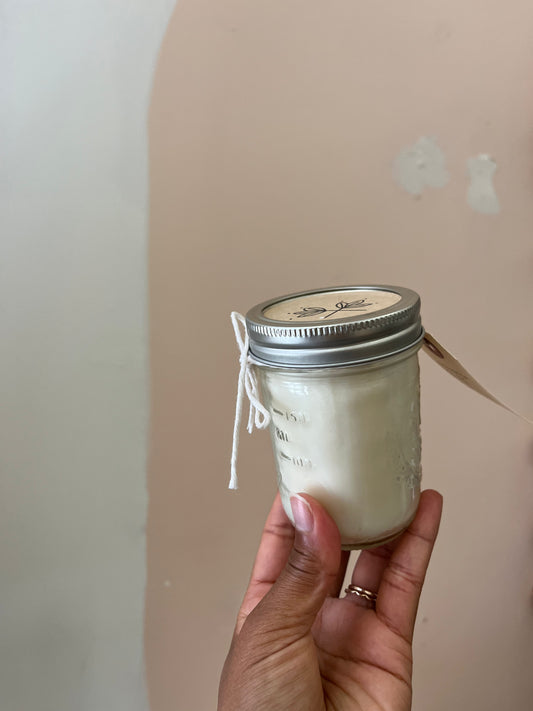 Citronella Mason Jar Candle