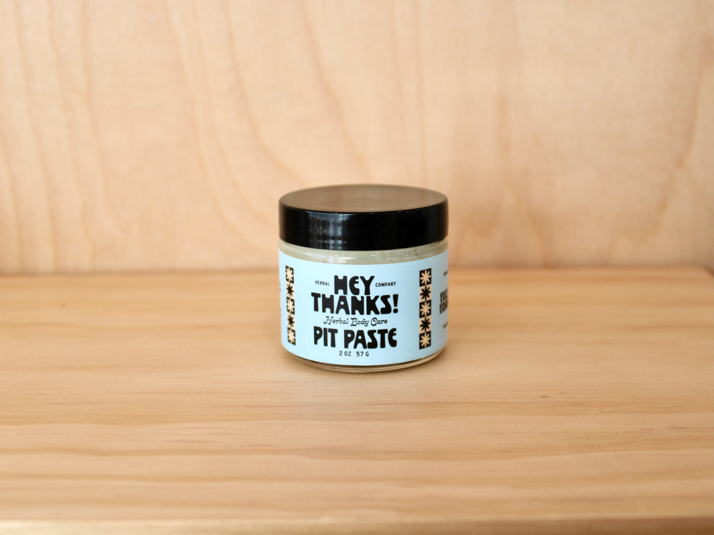 Pit Paste Natural Deoderant