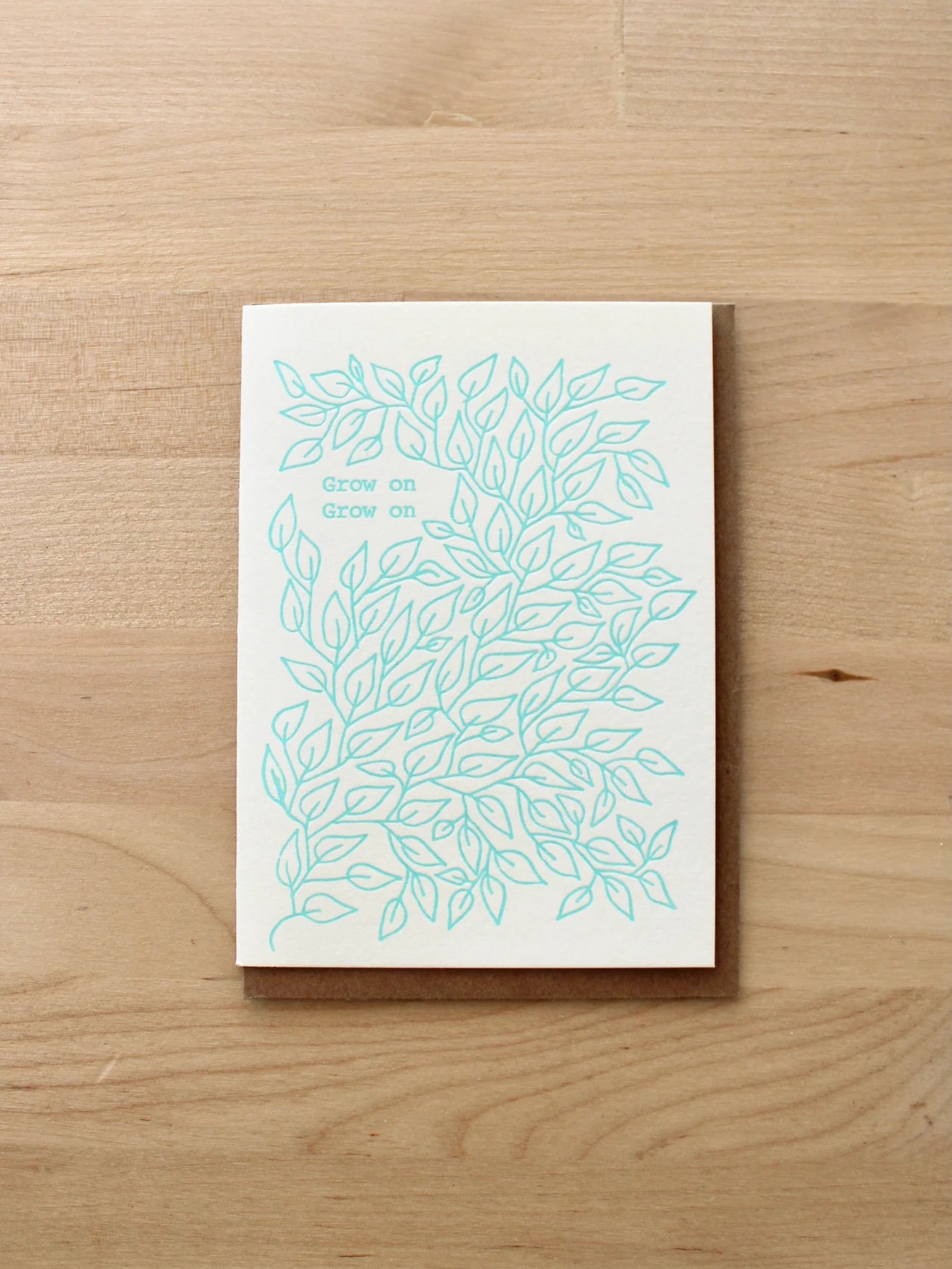 Grow On Greeting Card