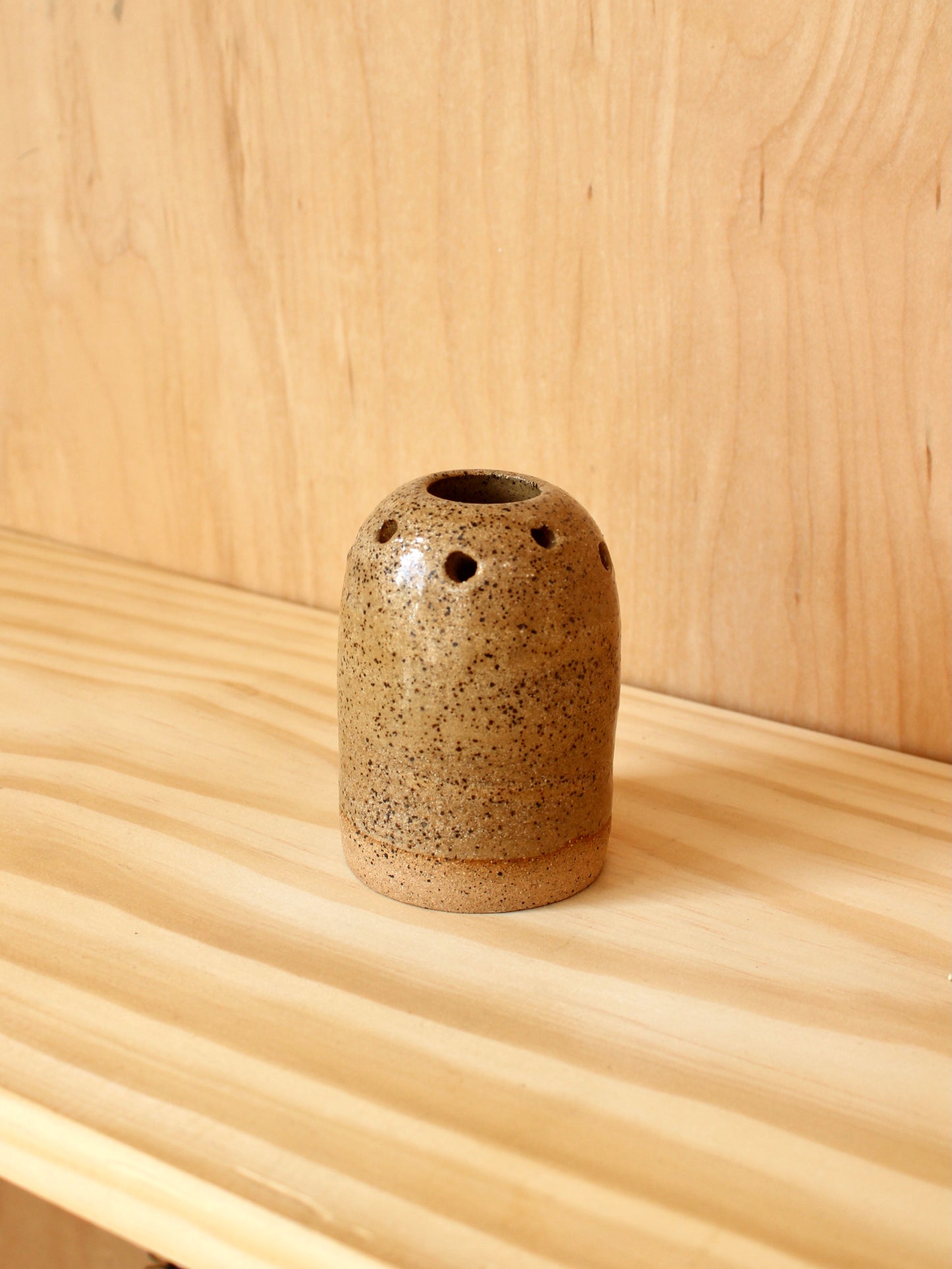 Flower Frog Ceramic Vase
