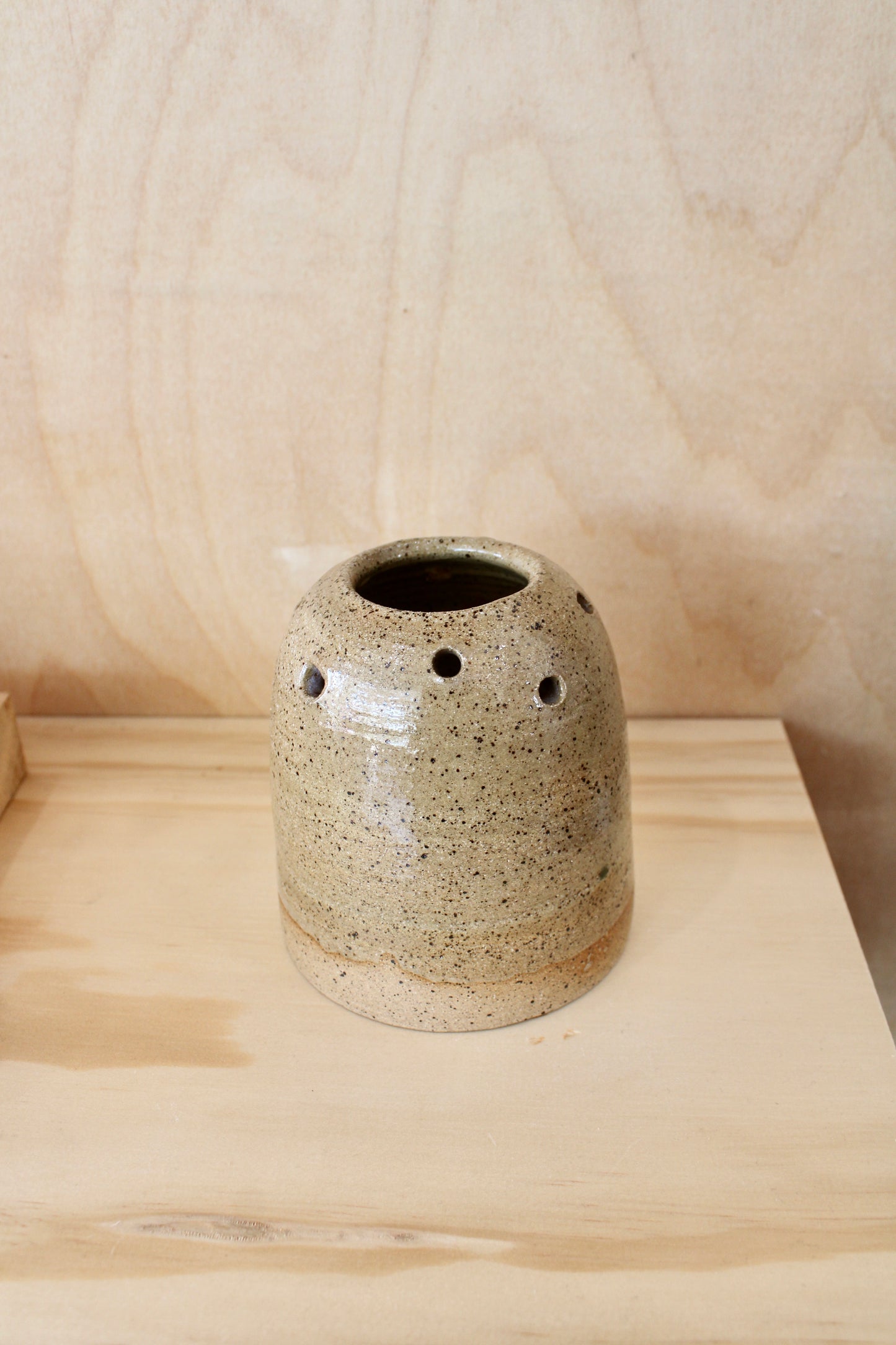 Flower Frog Ceramic Vase