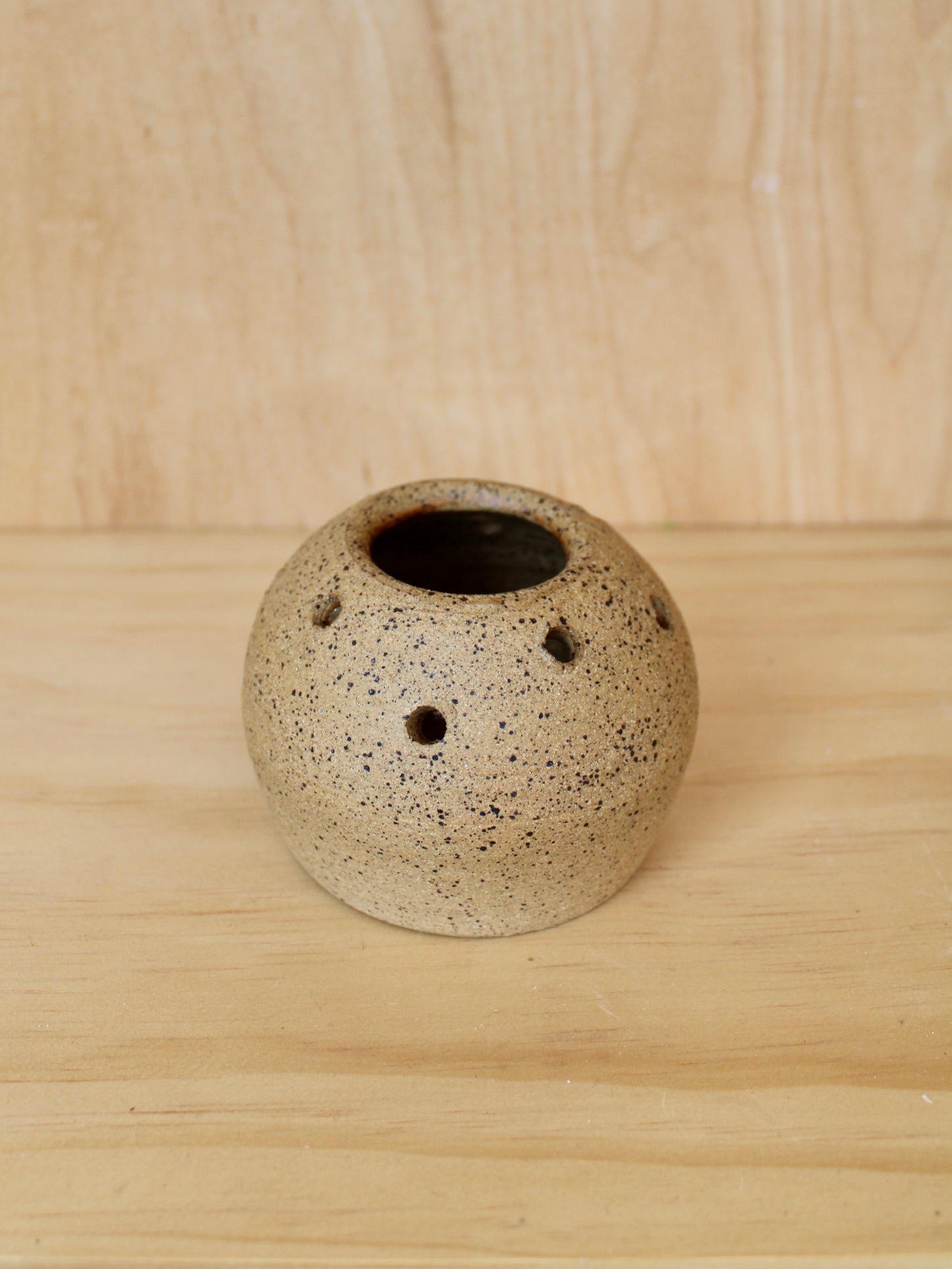 Flower Frog Ceramic Vase